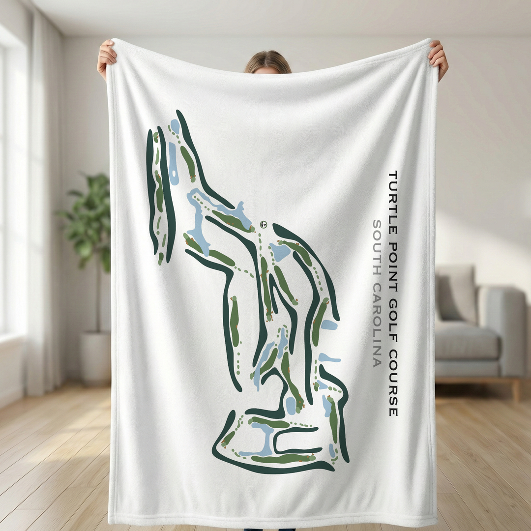 Turtle Point Golf Course, South Carolina - Printed Golf Courses