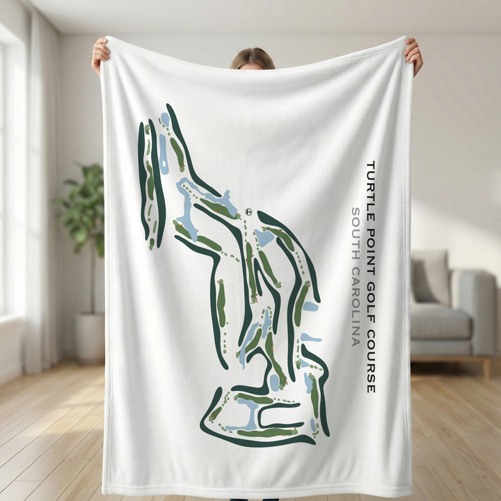 Turtle Point Golf Course, South Carolina - Printed Golf Courses
