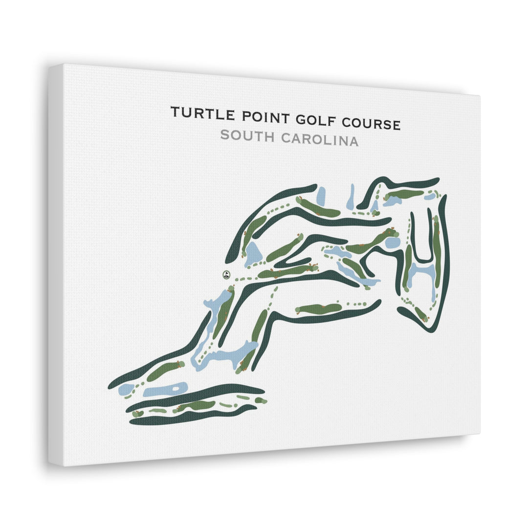Turtle Point Golf Course, South Carolina - Printed Golf Courses
