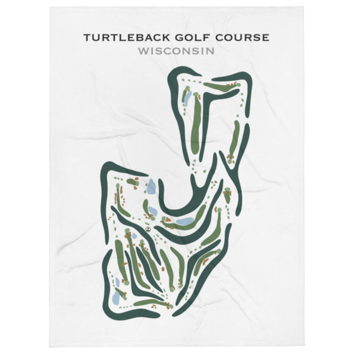 Turtleback Golf Course, Wisconsin - Printed Golf Courses