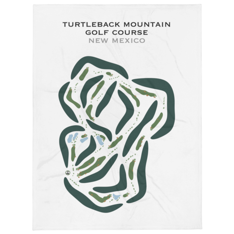 Turtleback Mountain Golf Course, New Mexico - Printed Golf Courses