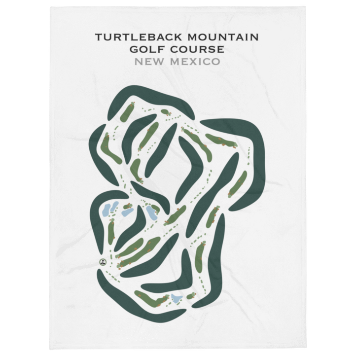 Turtleback Mountain Golf Course, New Mexico - Printed Golf Courses