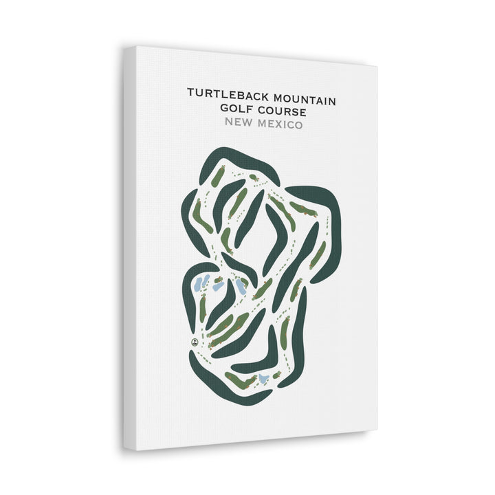 Turtleback Mountain Golf Course, New Mexico - Printed Golf Courses