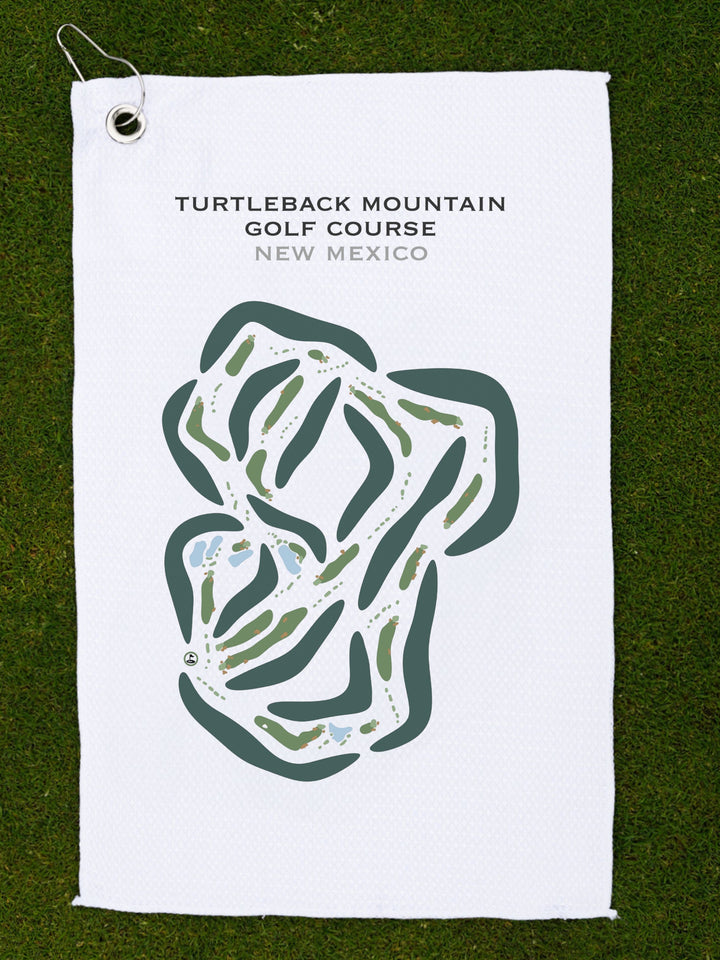 Turtleback Mountain Golf Course, New Mexico - Printed Golf Courses