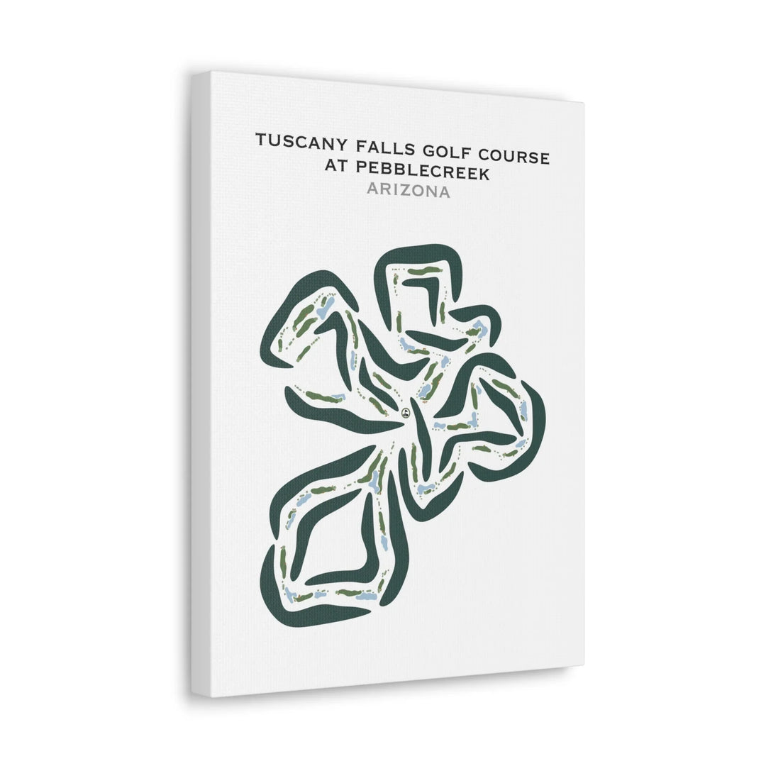 Tuscany Falls Golf Course at PebbleCreek, Arizona - Printed Golf Courses