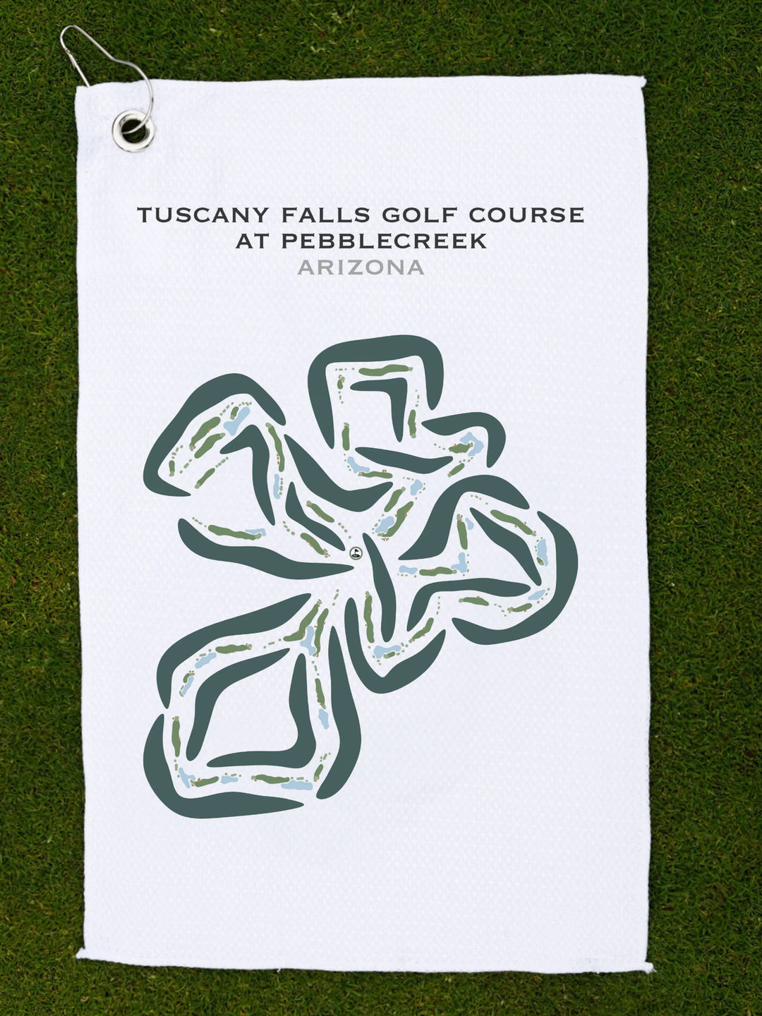 Tuscany Falls Golf Course at PebbleCreek, Arizona - Printed Golf Courses
