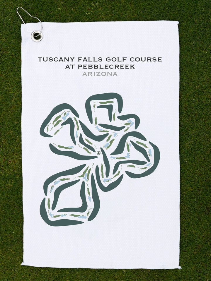 Tuscany Falls Golf Course at PebbleCreek, Arizona - Printed Golf Courses