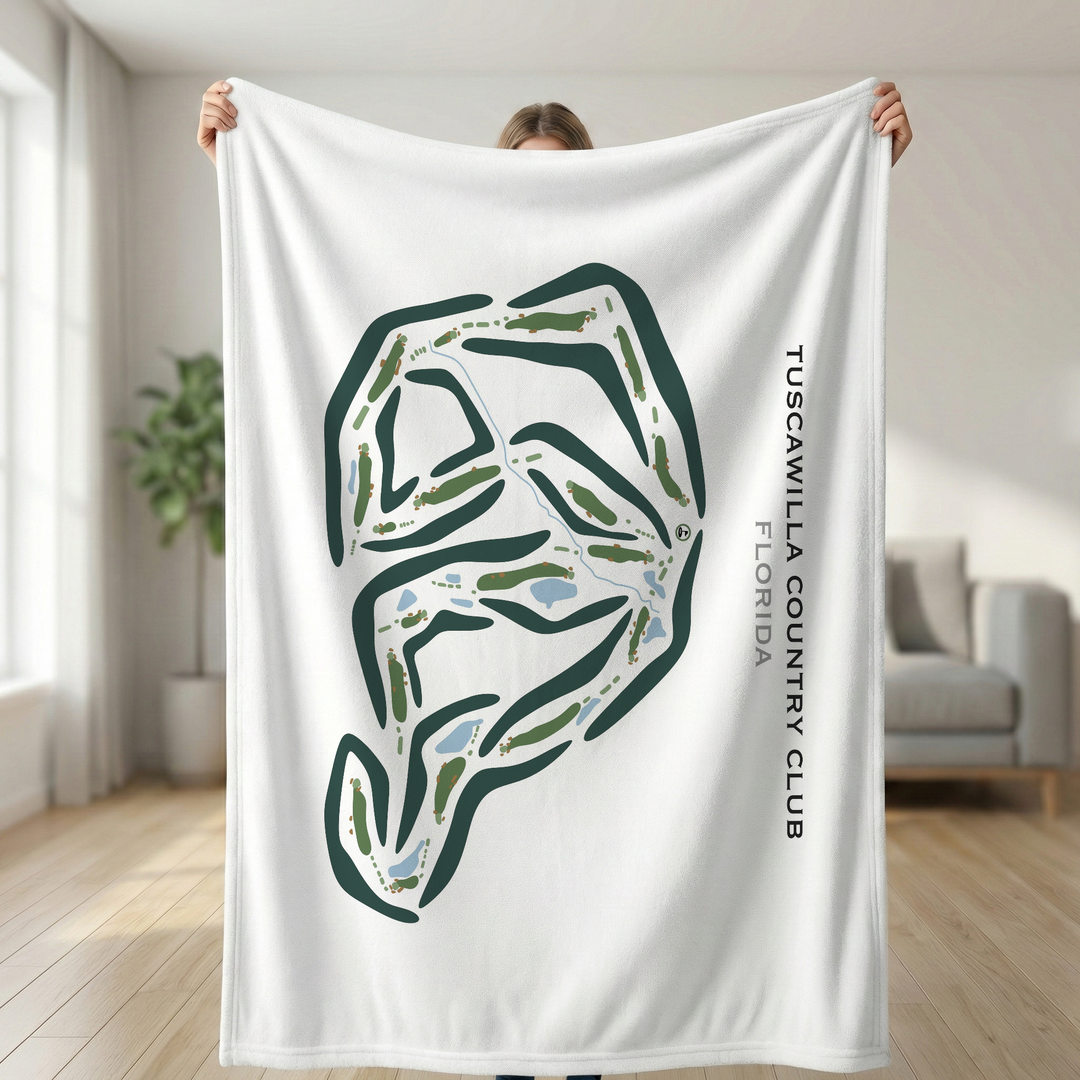 Tuscawilla Country Club, Florida - Printed Golf Courses