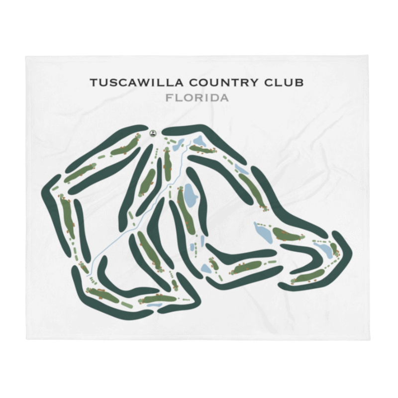 Tuscawilla Country Club, Florida - Printed Golf Courses