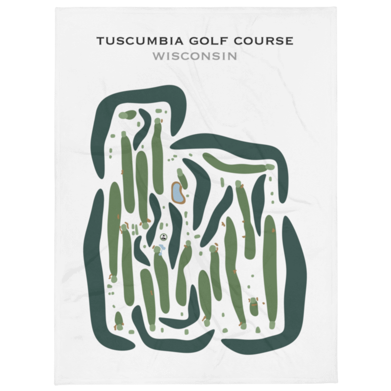 Tuscumbia Golf Course, Wisconsin - Printed Golf Courses