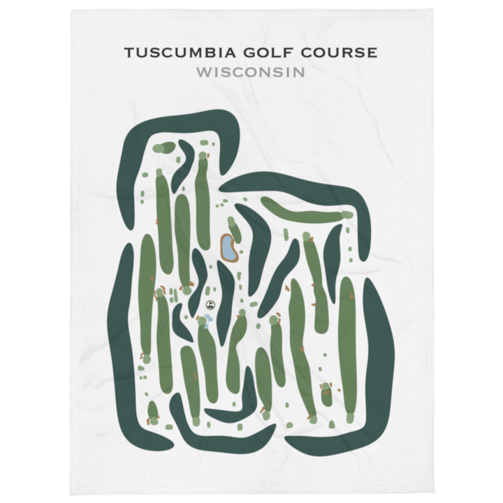Tuscumbia Golf Course, Wisconsin - Printed Golf Courses