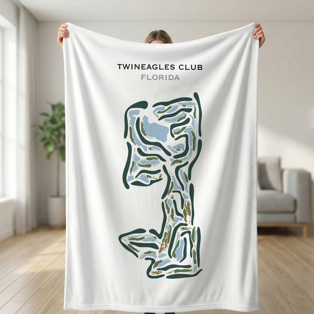 TwinEagles Club, Florida - Printed Golf Course