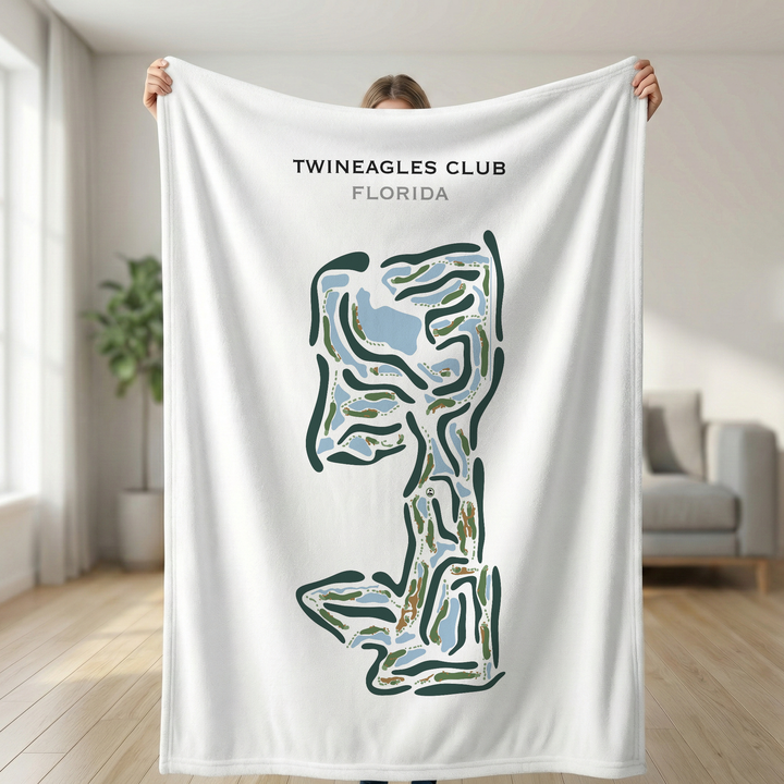 TwinEagles Club, Florida - Printed Golf Course