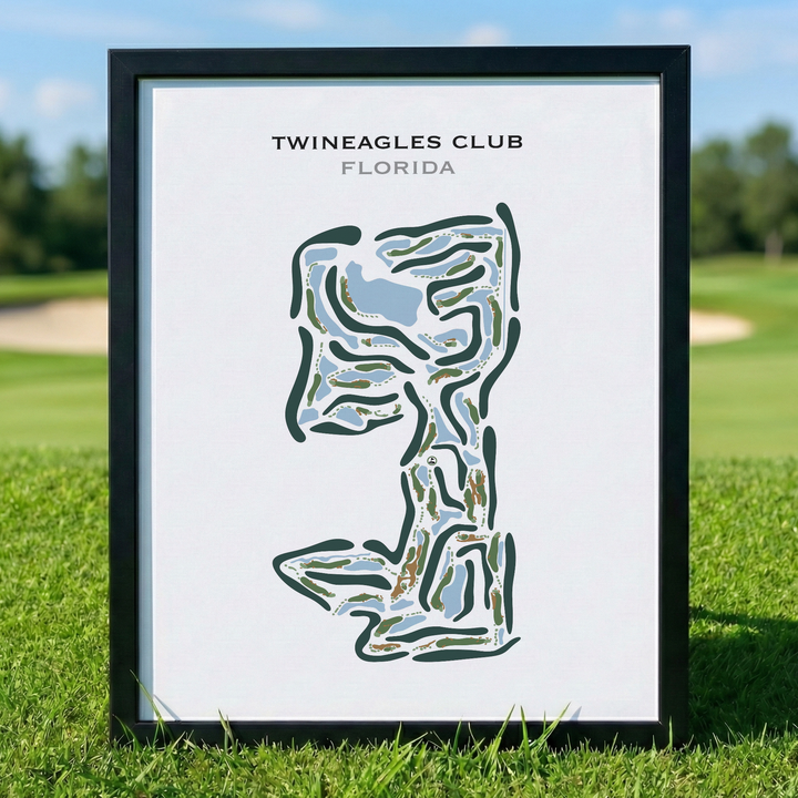 TwinEagles Club, Florida - Printed Golf Course