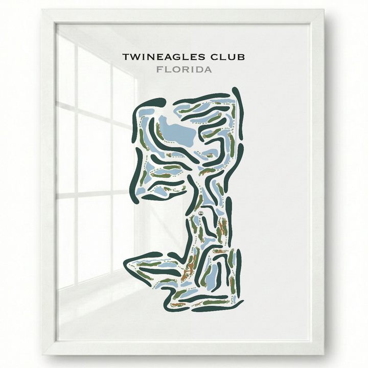 TwinEagles Club, Florida - Printed Golf Course