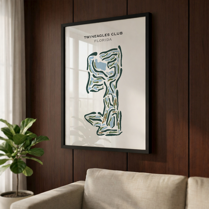 TwinEagles Club, Florida - Printed Golf Course