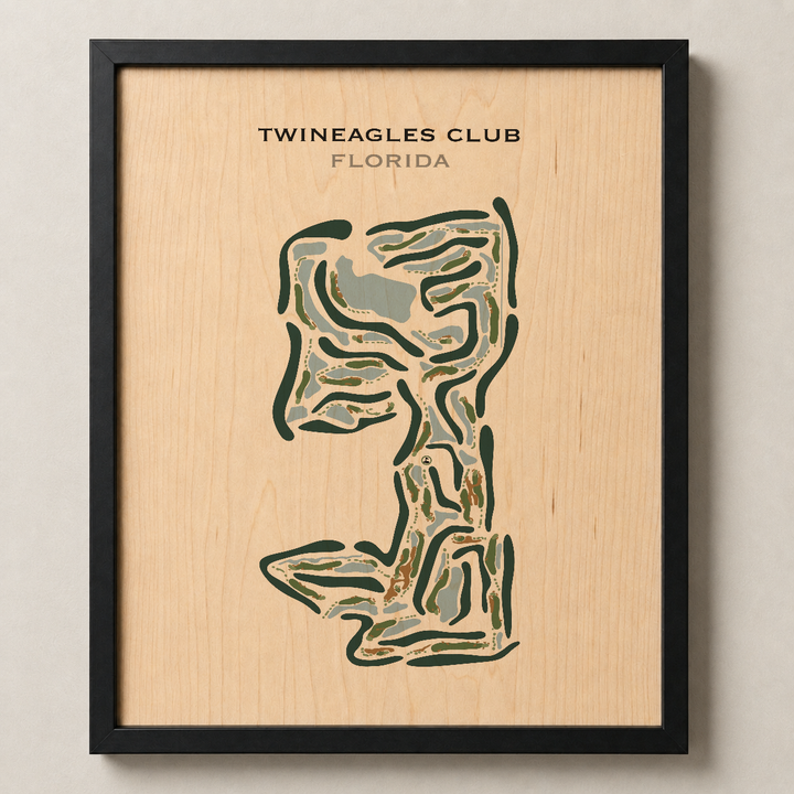 TwinEagles Club, Florida - Printed Golf Course
