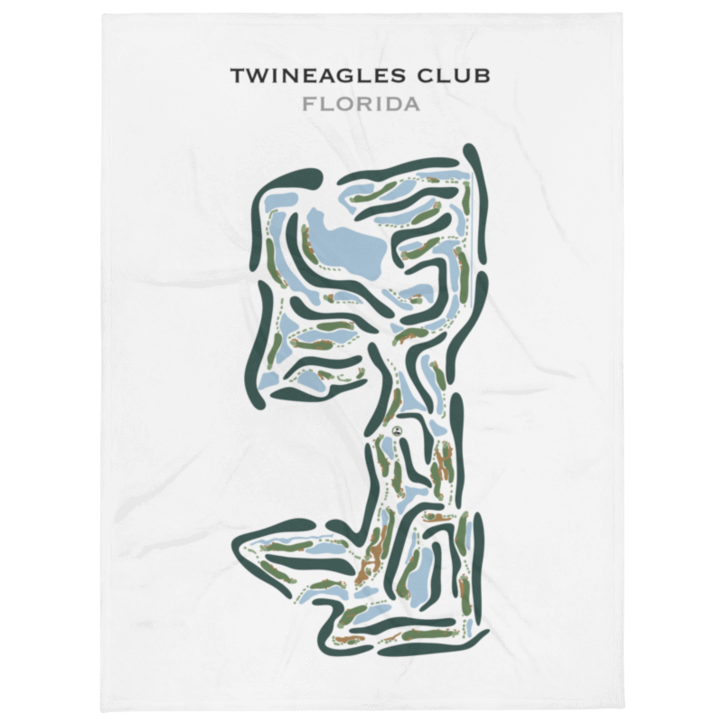 TwinEagles Club, Florida - Printed Golf Course