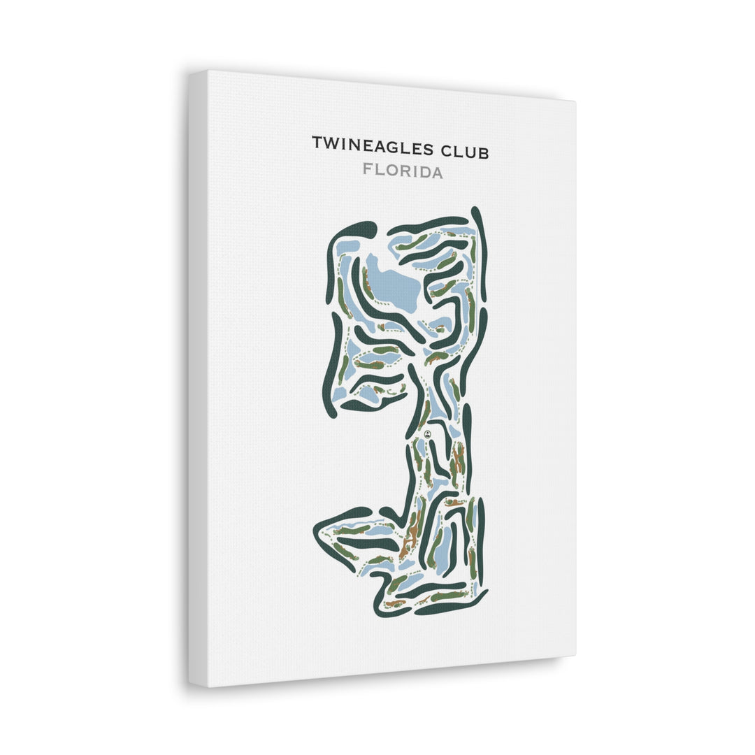 TwinEagles Club, Florida - Printed Golf Course