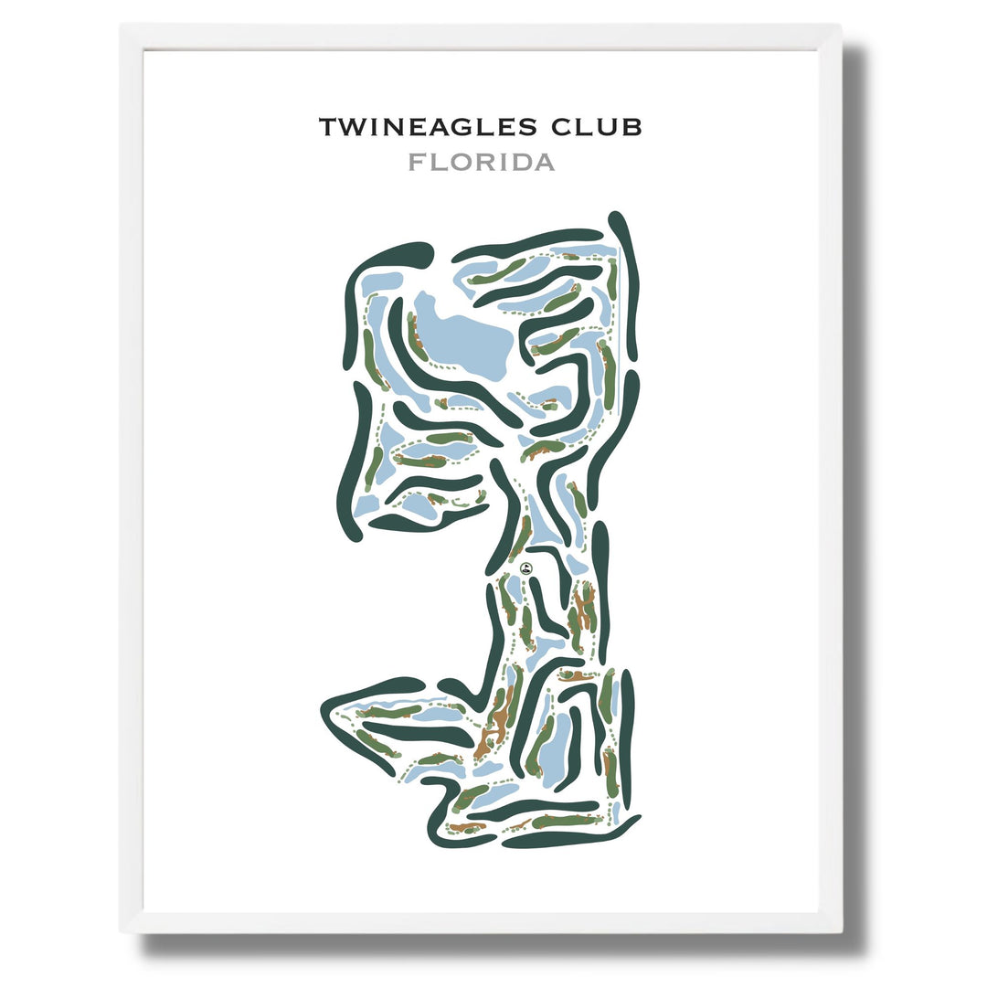 TwinEagles Club, Florida - Printed Golf Course
