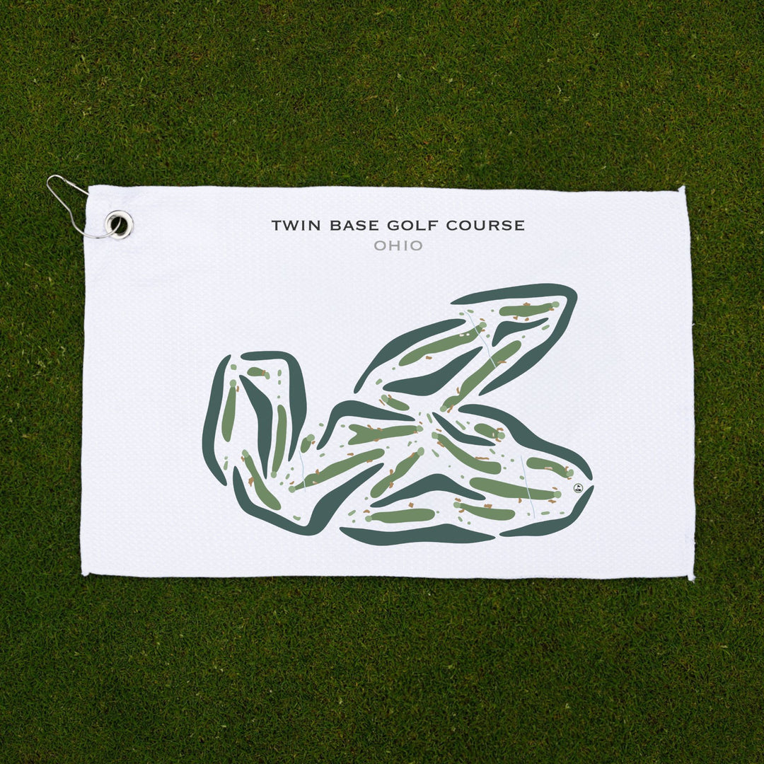 Twin Base Golf Course, Ohio - Printed Golf Courses