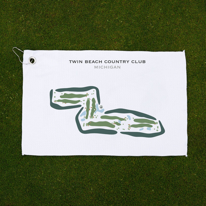 Twin Beach Country Club, Michigan - Printed Golf Courses