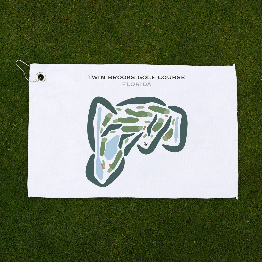 Twin Brooks Golf Course, Florida - Printed Golf Courses