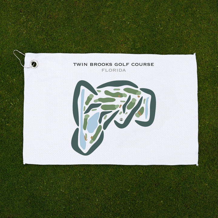 Twin Brooks Golf Course, Florida - Printed Golf Courses