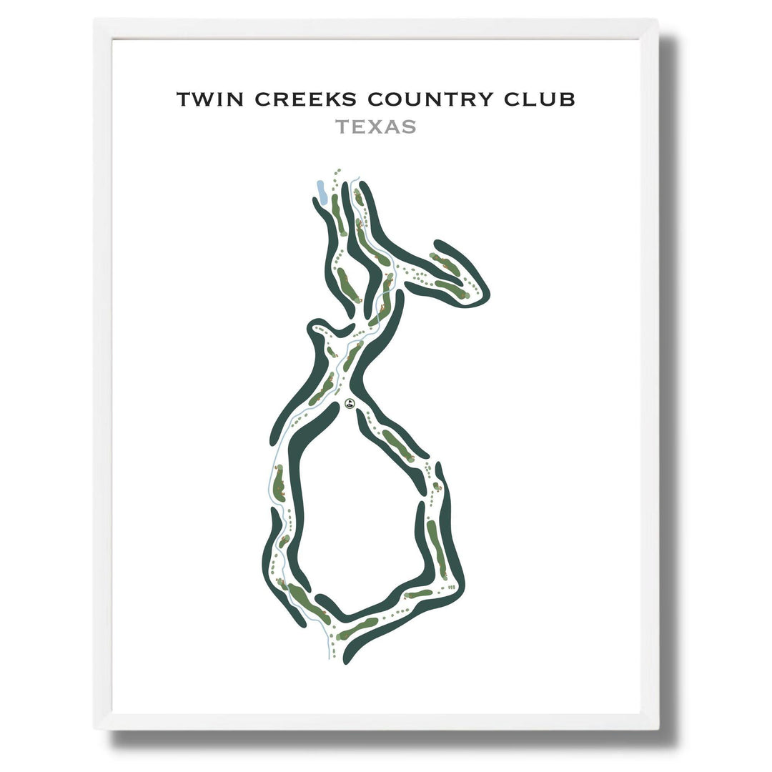 Twin Creeks Country Club, Texas - Golf Course Prints