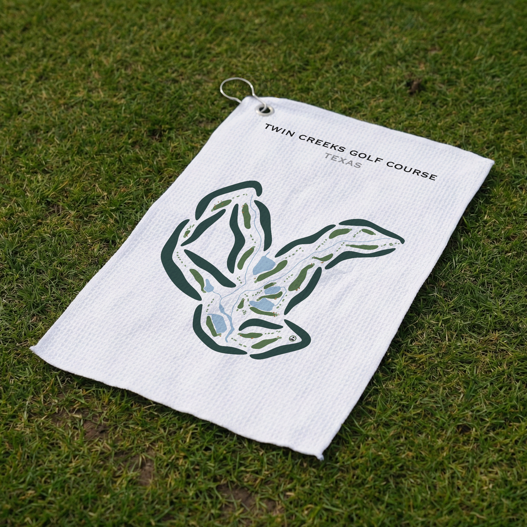 Twin Creeks Golf Course, Texas - Printed Golf Courses