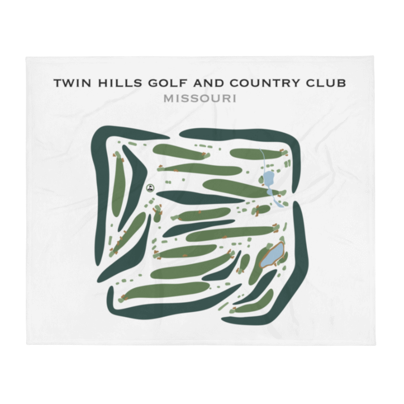 Twin Hills Golf & Country Club, Missouri - Printed Golf Courses