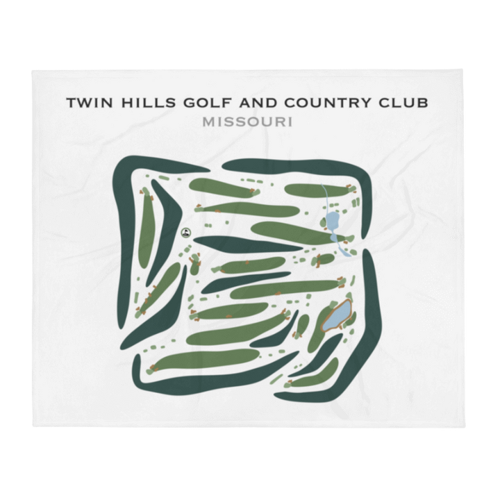 Twin Hills Golf & Country Club, Missouri - Printed Golf Courses