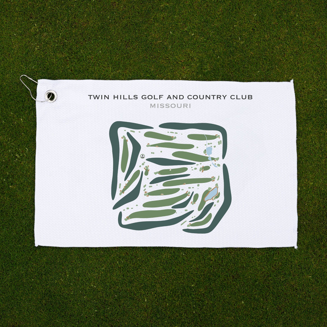 Twin Hills Golf & Country Club, Missouri - Printed Golf Courses