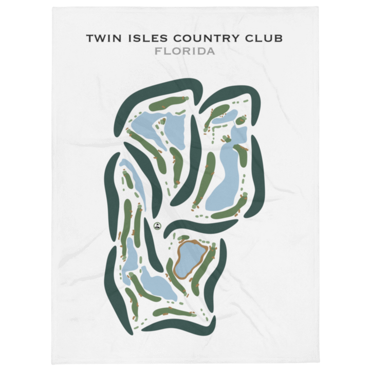 Twin Isles Country Club, Florida - Printed Golf Courses