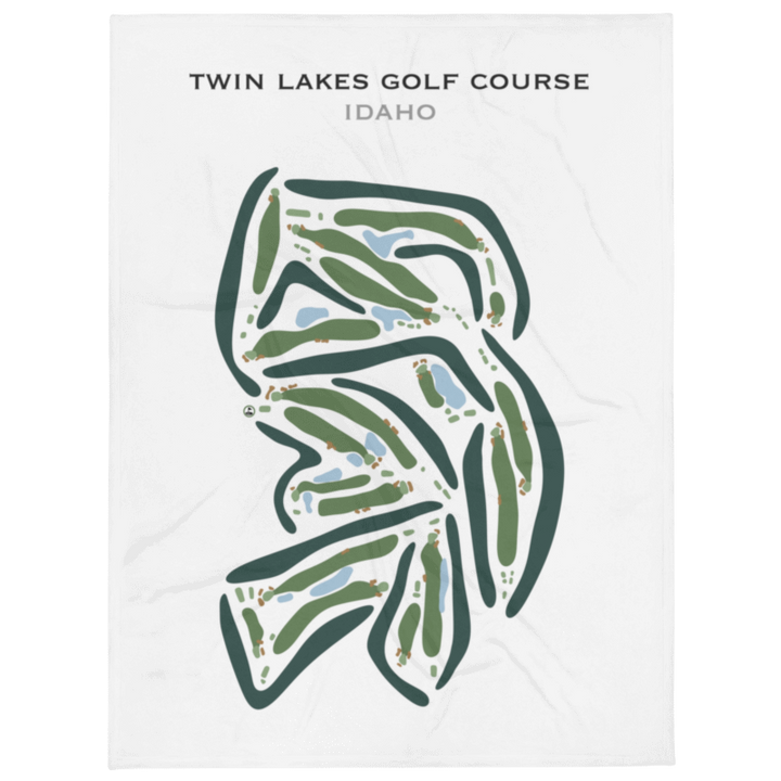 Twin Lakes Golf Course, Idaho - Printed Golf Courses