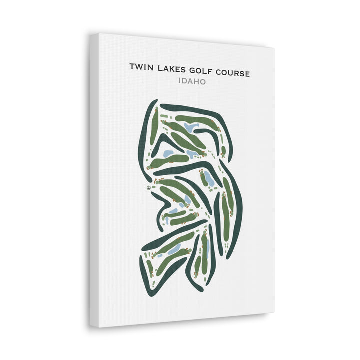 Twin Lakes Golf Course, Idaho - Printed Golf Courses