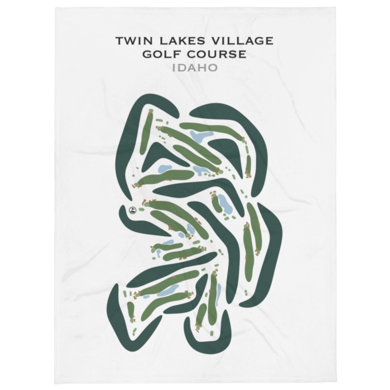 Twin Lakes Village Golf Course, Idaho - Printed Golf Courses
