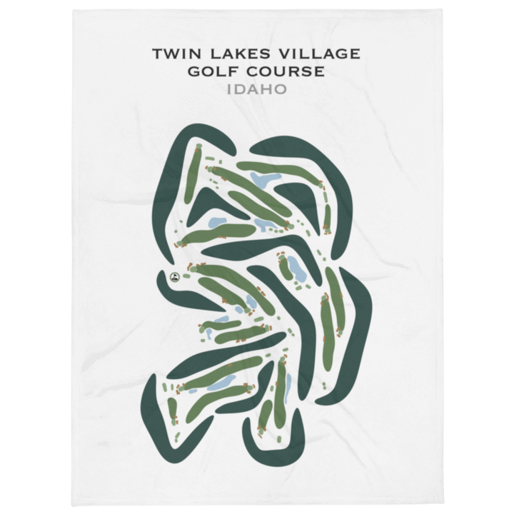 Twin Lakes Village Golf Course, Idaho - Printed Golf Courses