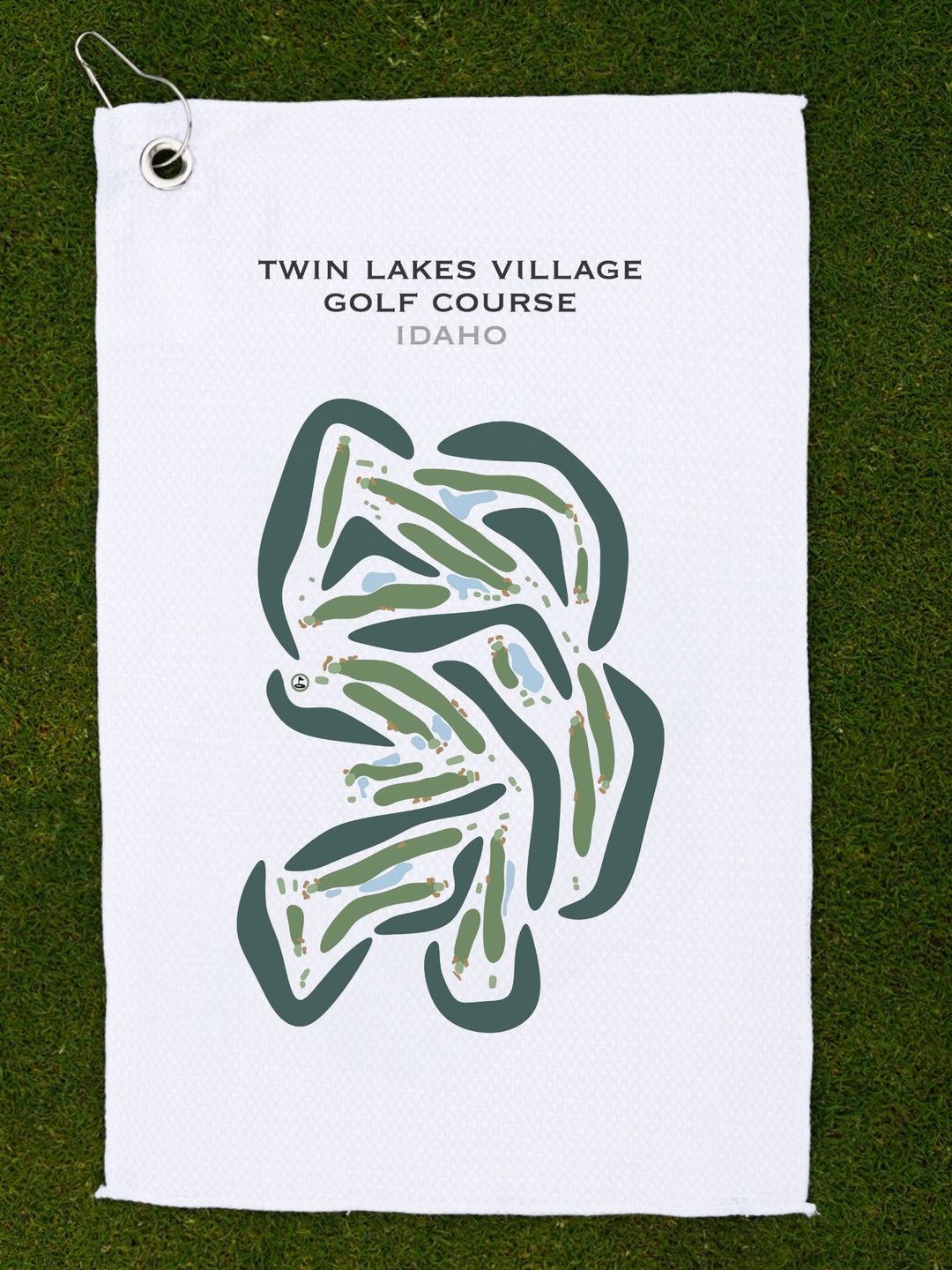 Twin Lakes Village Golf Course, Idaho - Printed Golf Courses
