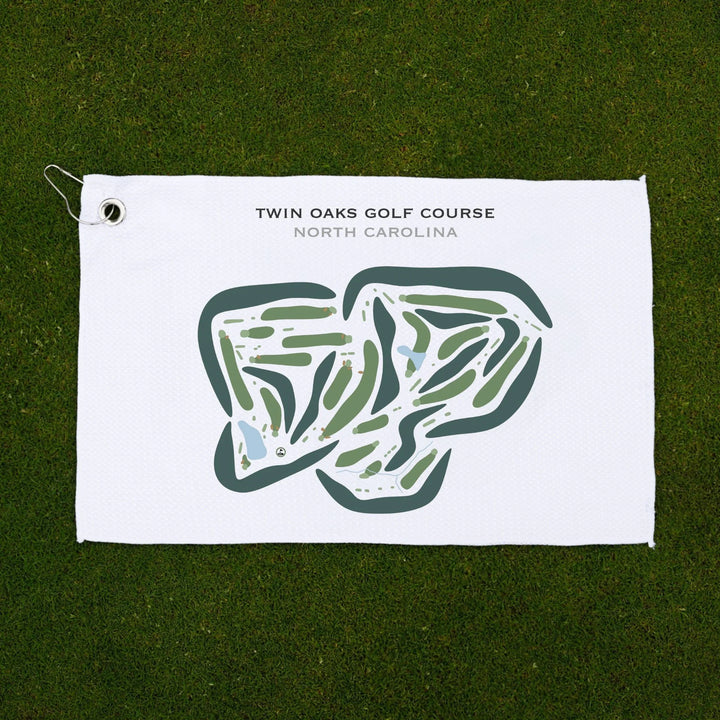 Twin Oaks Golf Course, North Carolina - Printed Golf Courses