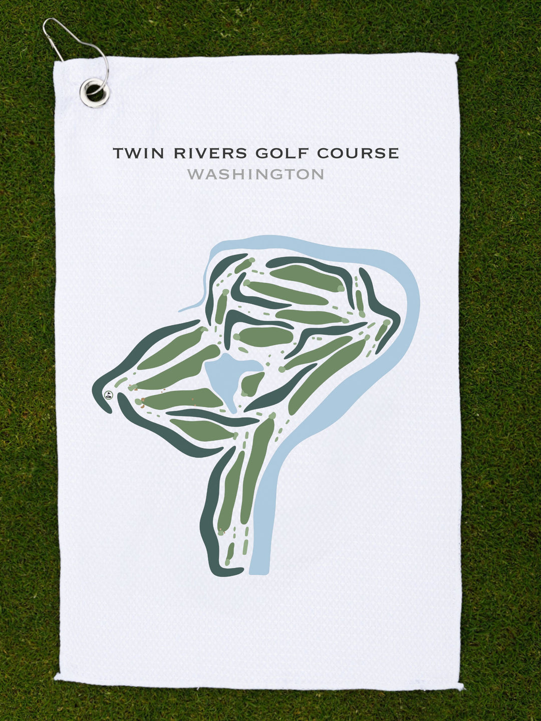 Twin Rivers Golf Course, Washington - Printed Golf Courses