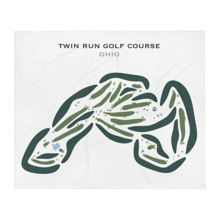 Twin Run Golf Course, Ohio - Printed Golf Courses