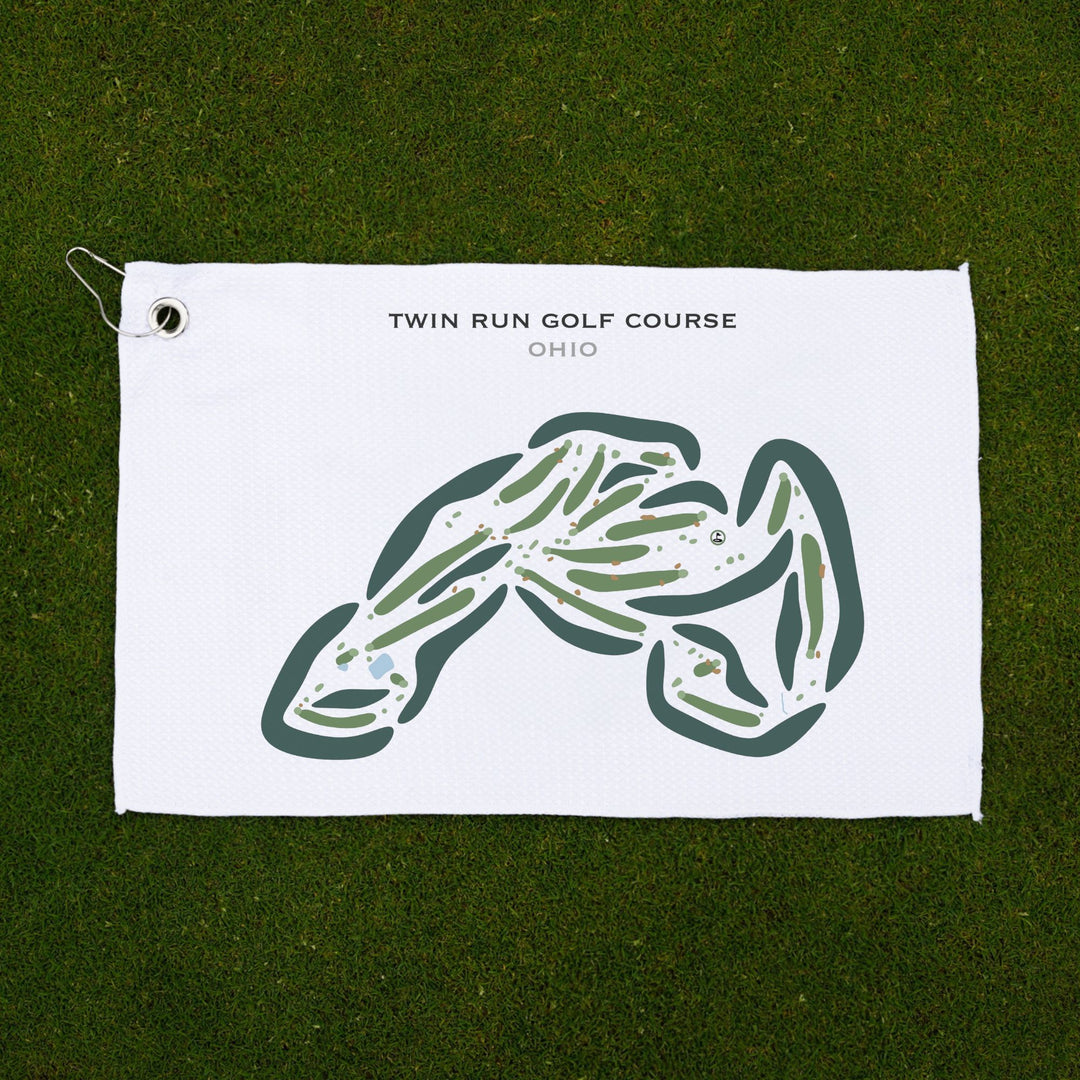 Twin Run Golf Course, Ohio - Printed Golf Courses
