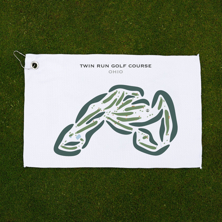 Twin Run Golf Course, Ohio - Printed Golf Courses