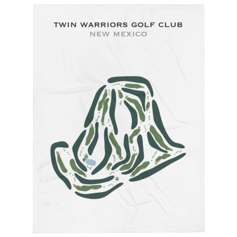 Twin Warriors Golf Club, New Mexico - Printed Golf Courses