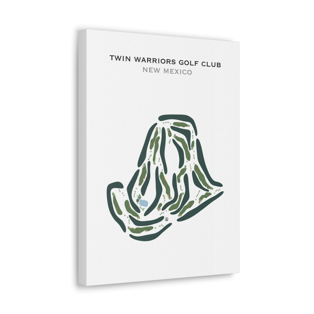 Twin Warriors Golf Club, New Mexico - Printed Golf Courses