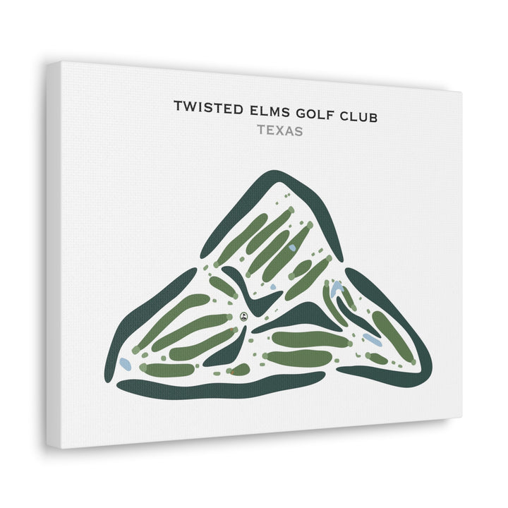 Twisted Elms Golf Club, Texas - Printed Golf Courses