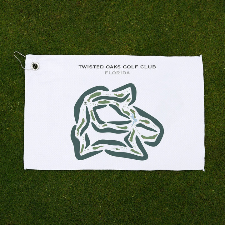Twisted Oaks Golf Club, Florida - Printed Golf Courses