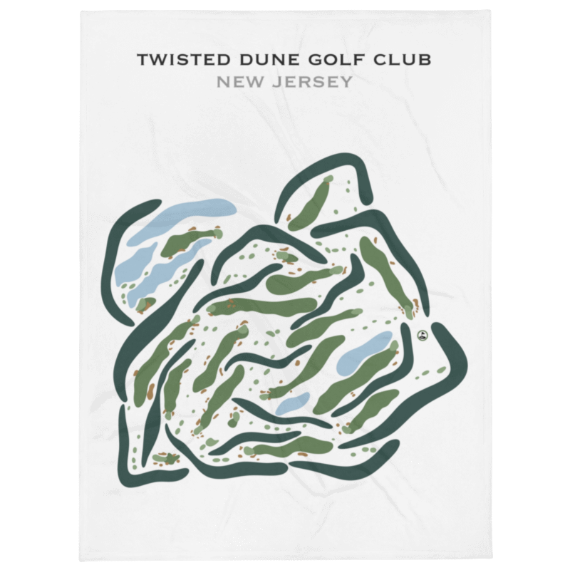 Twisted Dune Golf Club, New Jersey - Printed Golf Courses