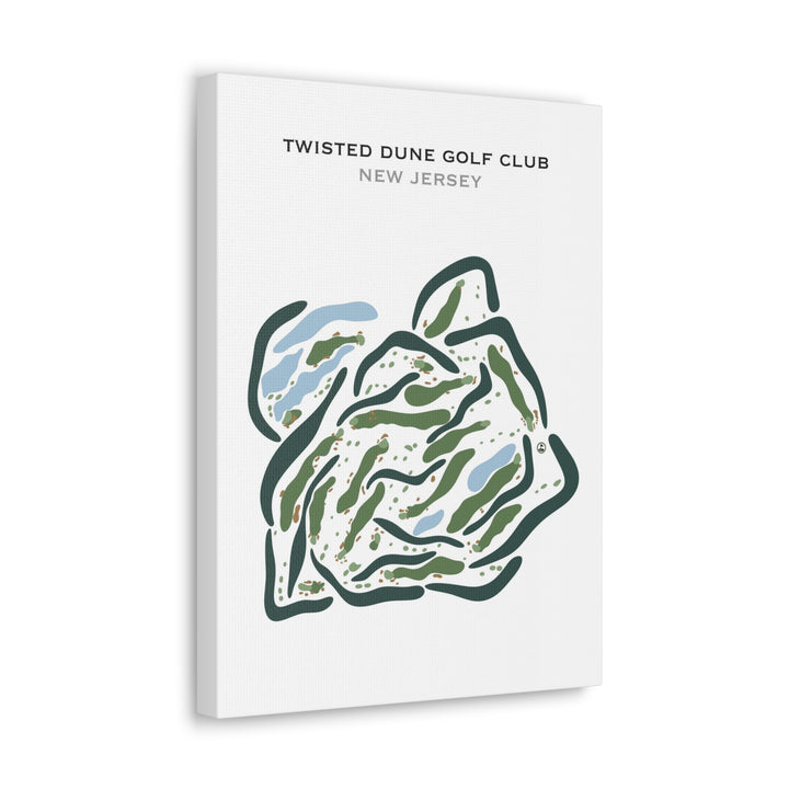 Twisted Dune Golf Club, New Jersey - Printed Golf Courses